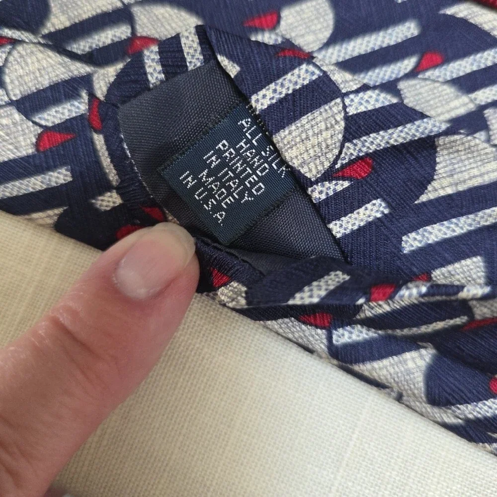 Vintage Jos A Bank Classic Men's Italian Silk Hand Sewn In USA Tie Lot